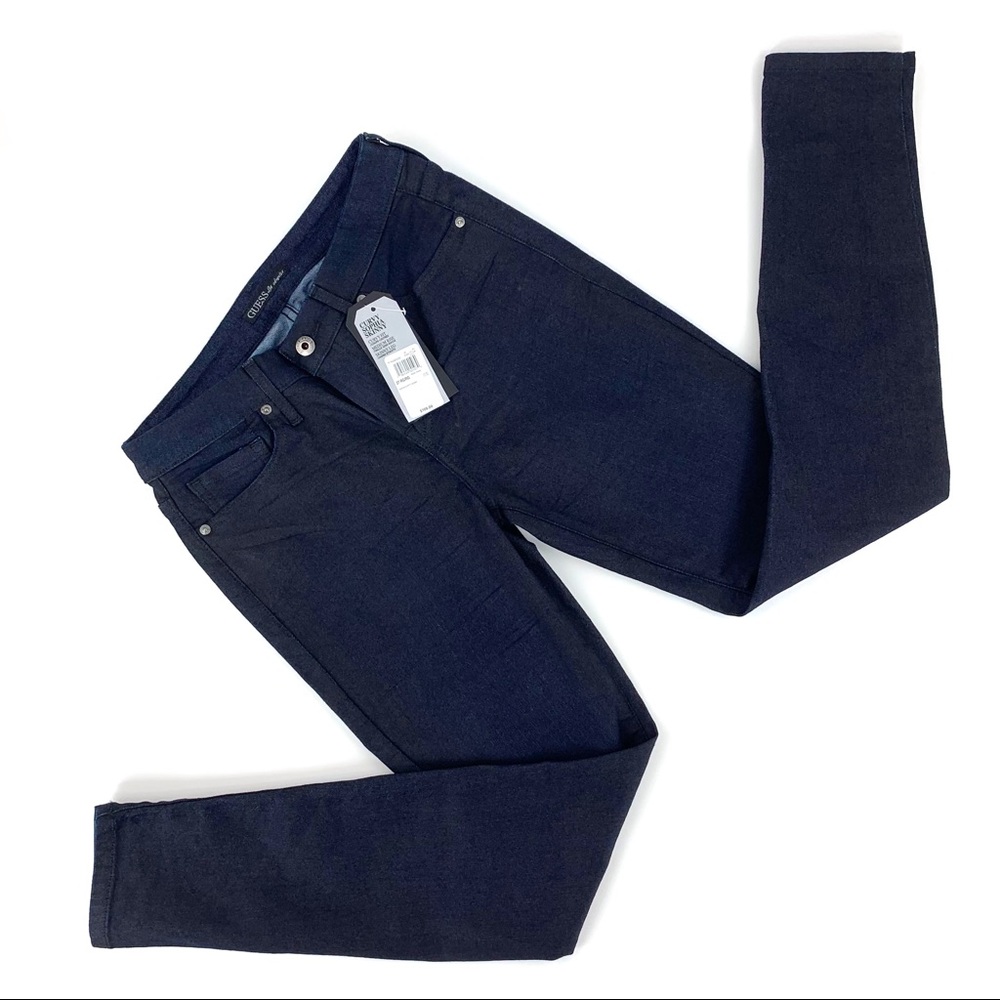 Guess NWT Rocky Wash Curvy Sophia Skinny Jeans, 27